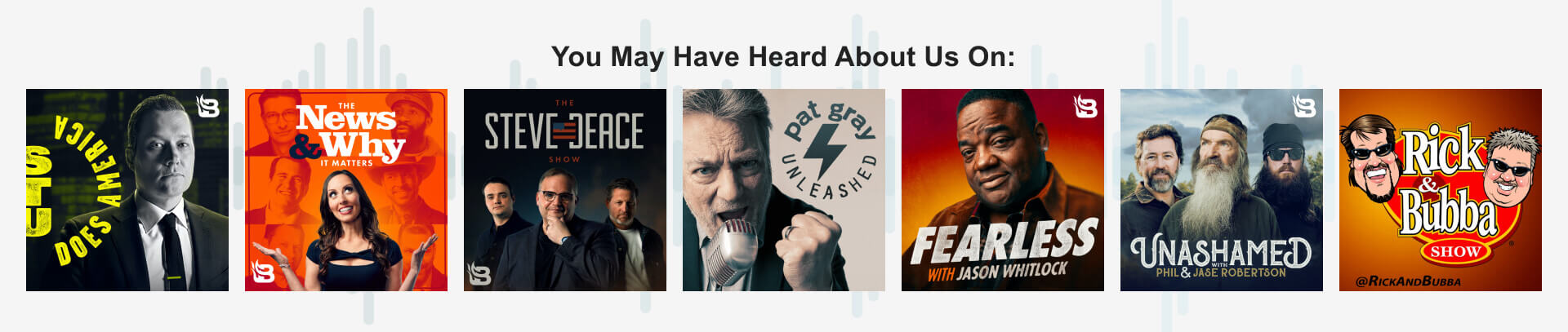 You May Heard About Us